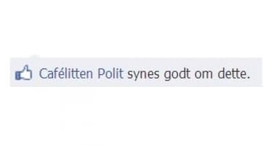 Cafélitten på Facebook