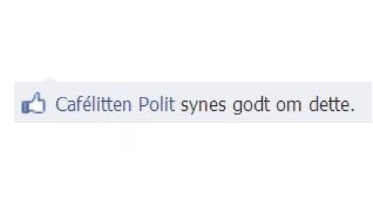 Cafélitten på Facebook