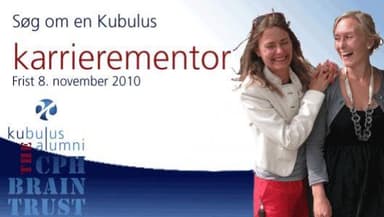 Få inspiration til dine fremtidsdrømme med en karrierementor!