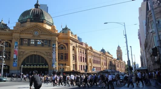 Postkort fra University of Melbourne