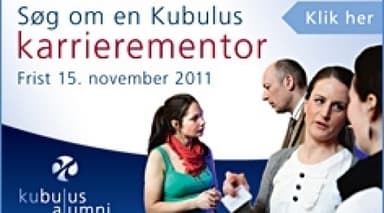 Søg om en karrierementor i Kubulus' mentorprogram