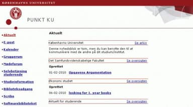 Nyt intranet på KU