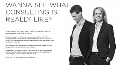 Wanna see what consulting is really like?